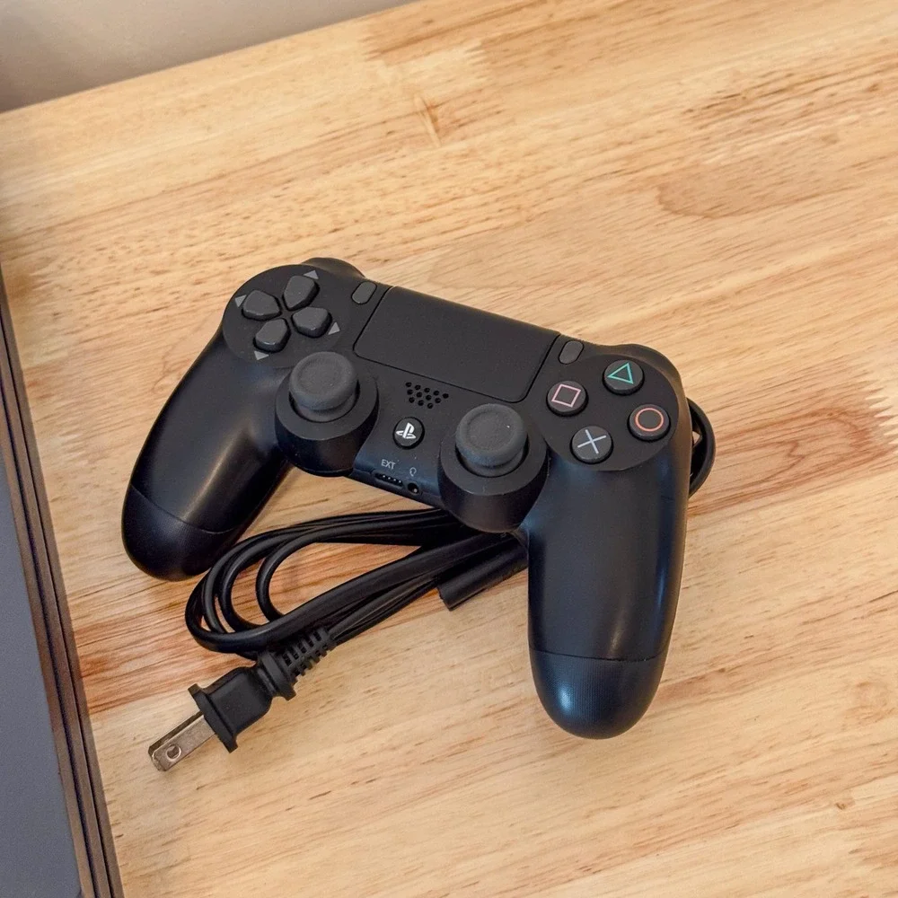 Sony PlayStation 4 PS4 Pro 1TB Console Jet Black with DualShock 4 Controller